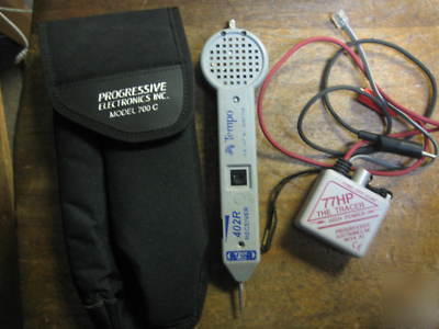 Progressive tempo tone & probe 402R & 77HP tracer