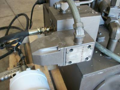 Vale industries V5 hydraulic power unit & V70 bar shear