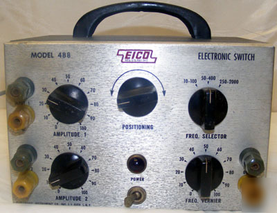 Vintage eico electronic switch model 488