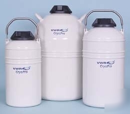 Vwr cryopro liquid dewars, l series l-5 l-5 liquid