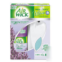 Air wick odor eliminator automatic freshener spray kit