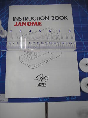 Janome qc 6260 quilting sewing machine store demo model