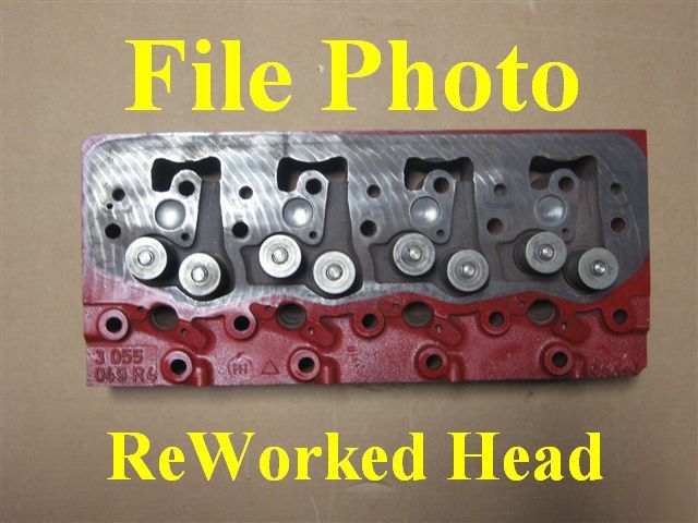 Remachined cylinder head - john deere 219