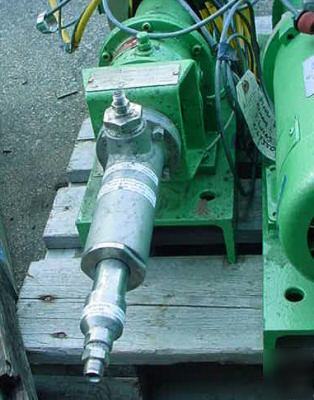 Seepex progressive cavity pump metering dose stainless