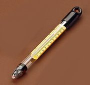 Wolf x-ray glass thermometer for developing tanks