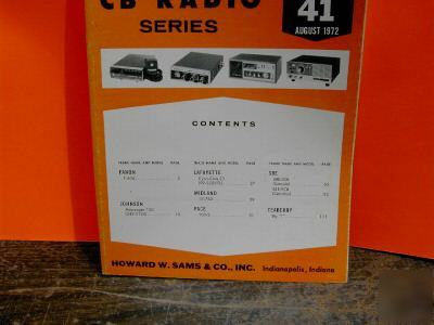  radio sams photofact for teabeery big t book 41 