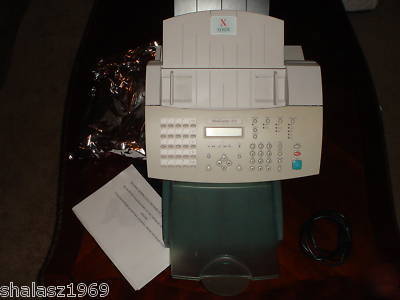 Xerox workcentre pro 575 plain paper laser fax + extras