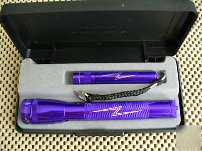 Lqqk combo pack 140 lumen led aa + led aaa minimags 