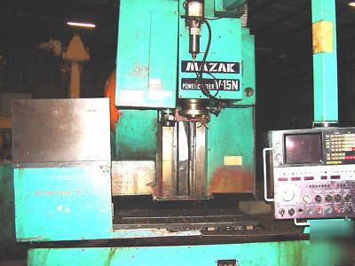 Mazak V15N cnc vertical machining center fanuc control