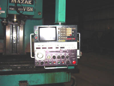 Mazak V15N cnc vertical machining center fanuc control