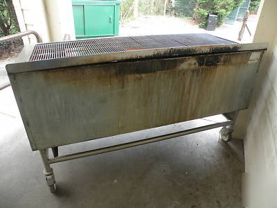 Aztec commercial wood grill - gently used