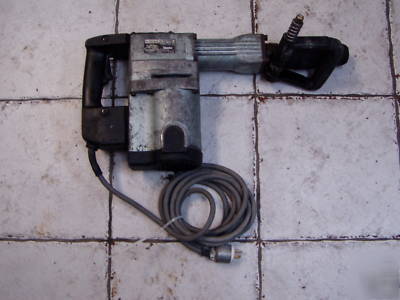 Hitachi H60MB demolition hammer, used, corded, used 