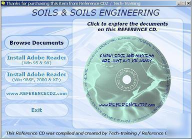 Civil engineering soil ground analysis design processes