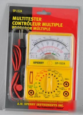 Lot of 10 - a.w. sperry multimeters analog #sp-152A
