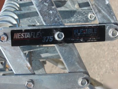 Nestaflex 375 skate wheel conveyor belt, 25' long
