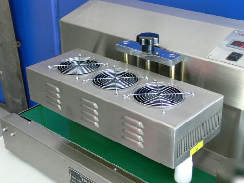 New continuous induction sealer foil cap capper - inox