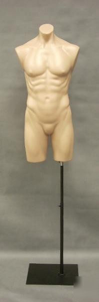 New male mannequin v-shape shoulders muscular perfect 