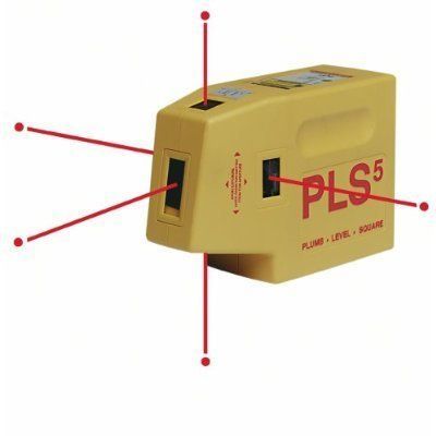 New pacific laser PLS5 self-leveling 5-point laser 