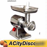 Omcan fma FTS12 electric meat grinder #12 head 1HP