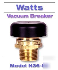 Watts vacuum relief valve 1/2
