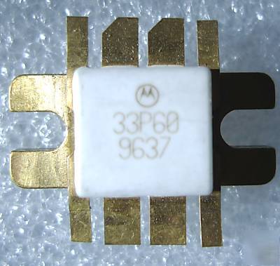 1X motorola MRF392 33P60 npn push pull rf transistor