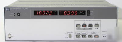 Hp 8903E audio distortion analyzer opt c-message