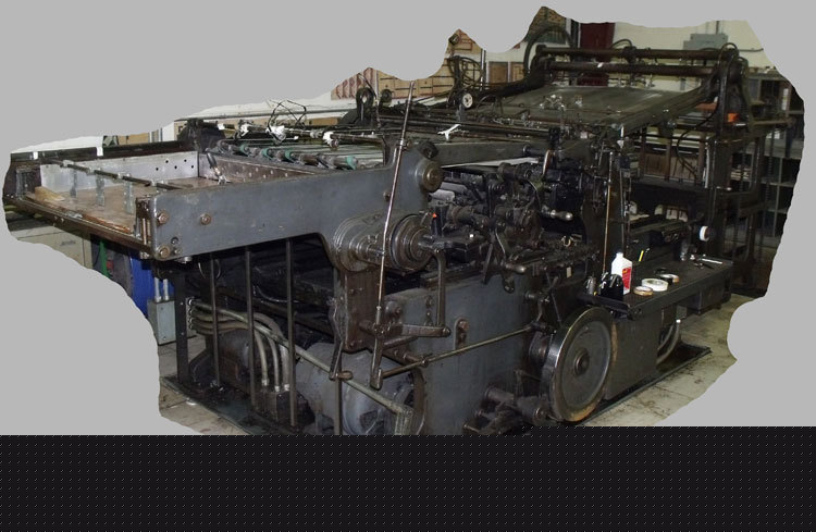 Miller major automatic 27X41 sheet fed die cutter