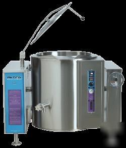 New intek gas tilting steam kettle, 60-gal., iglt-60