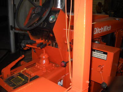 Ditch witch 4X4 trencher w plow 6 way dozer blade rock 