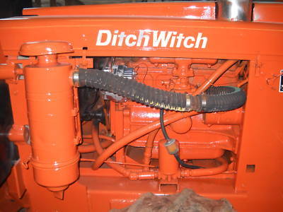 Ditch witch 4X4 trencher w plow 6 way dozer blade rock 