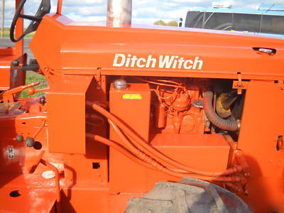Ditch witch 4X4 trencher w plow 6 way dozer blade rock 