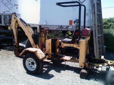 Dig it mini backhoe ~one owner ~ hydro drive 