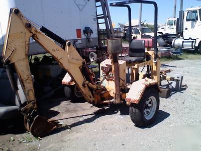 Dig it mini backhoe ~one owner ~ hydro drive 