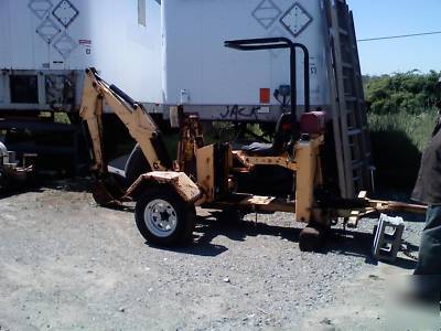 Dig it mini backhoe ~one owner ~ hydro drive 