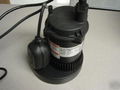 Teel 1/3HP sump pump by dayton electrical mfg.