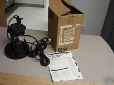 Teel 1/3HP sump pump by dayton electrical mfg.