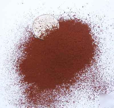 Iron oxide spanish red ferric thermite ceramic 1 lb