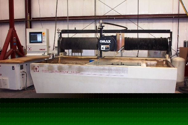 20HP 40000 psi omax 55100 water jet cutting machine