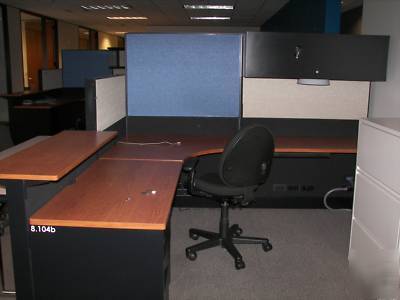 (50) teknion office cubicle stations only $499 ea 