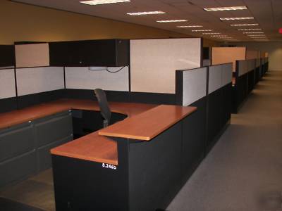 (50) teknion office cubicle stations only $499 ea 