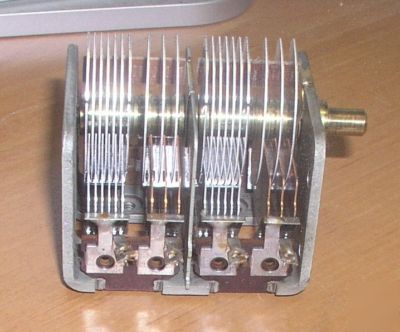 Heathkit variable capacitor sb 300 401 200PFX2 20PFX2