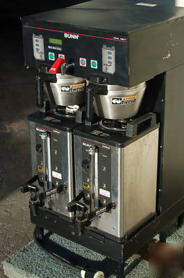 New cond-bunn dual brewer sh dbc digital coffee+servers