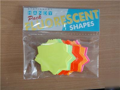 Pack of fluorescent stars. display prices/notices