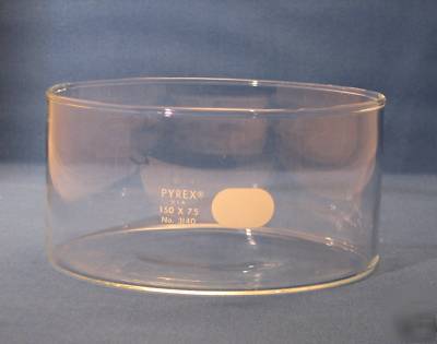 Pyrex crystallizing dish #3140 150 x 75 