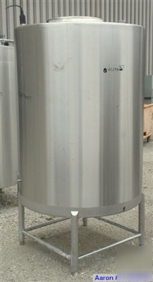 Used- hartelÃ¡tank,Ã¡400 gallon, 304 stainless steel, ver