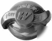 Oven knob red - 220-1387