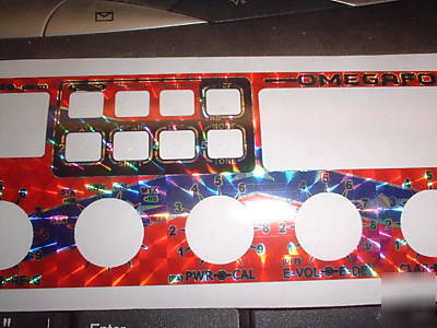 Cb faceplate sticker-fits magnum omegaforce S45