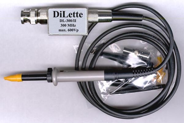 Oscilloscope probe 300 mhz dl/ii 10X bnc fits tektronix