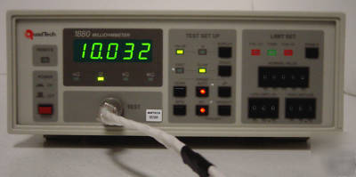 Quadtech 1880 milliohmmeter, 14-day right of return 