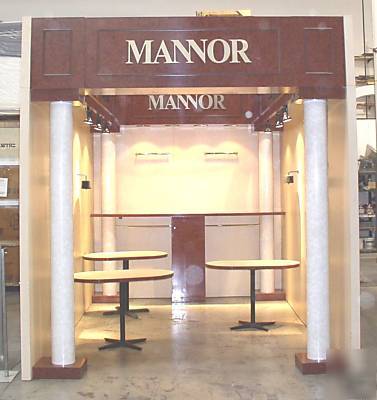 Trade show booth exhibit display stand 10 x 15